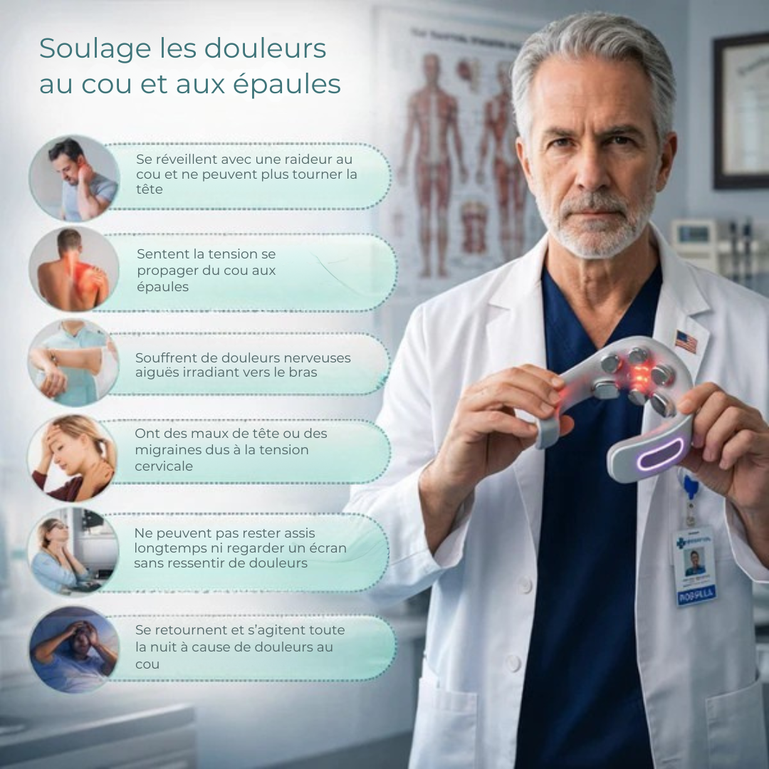 ALVECRA | Masseur cervical pour la détente et le confort