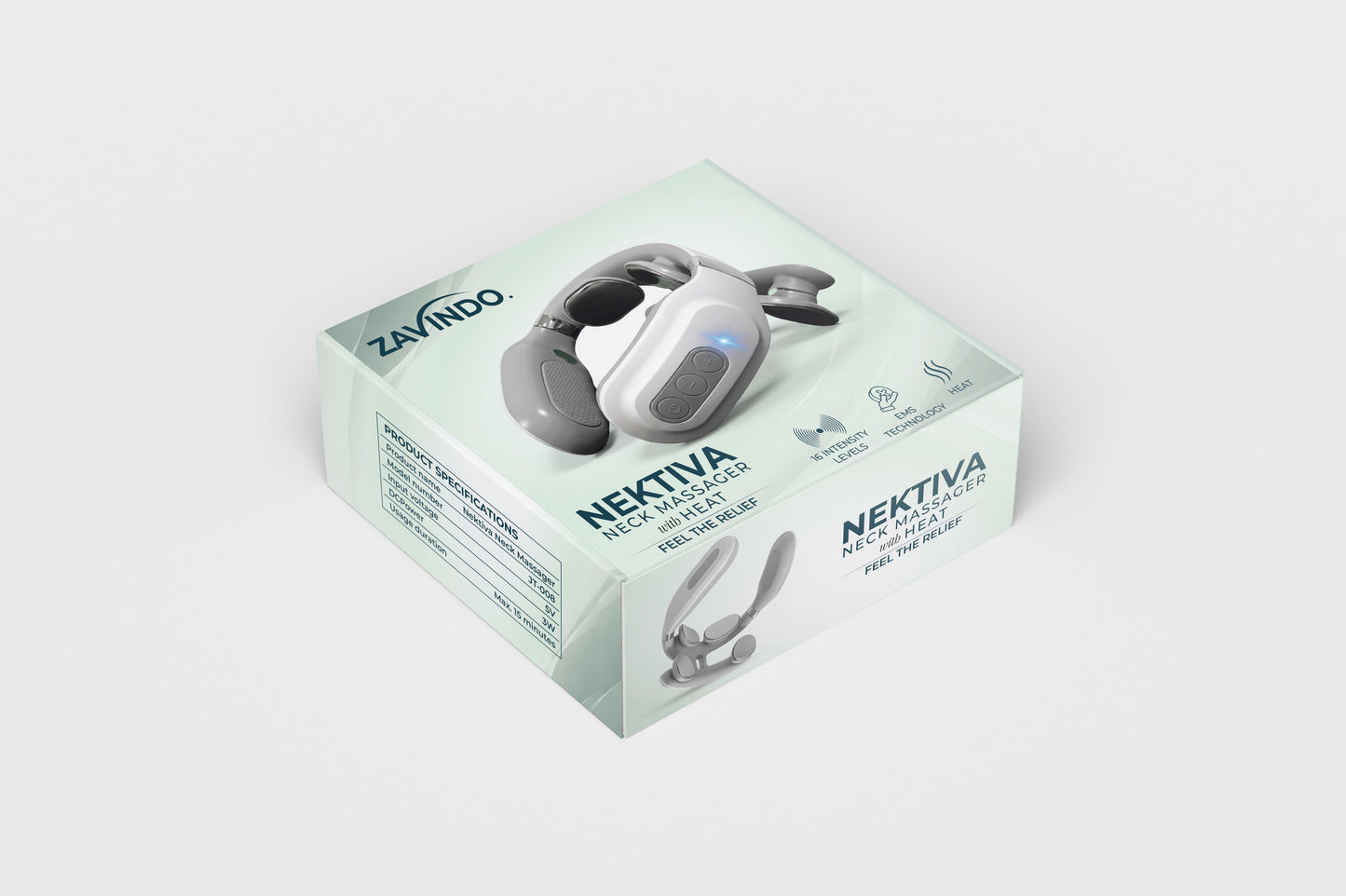 NEKTIVA | Détente profonde par la chaleur pour la nuque et les épaules